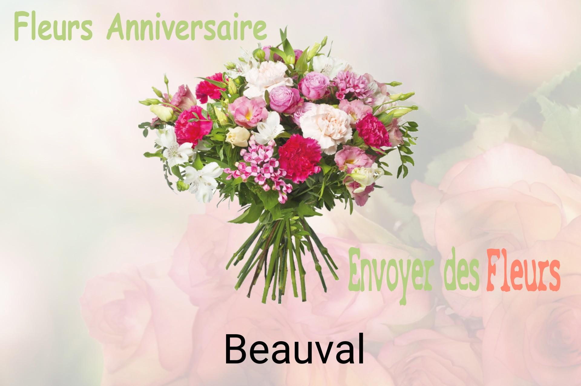 Bouquet de fleurs d’anniversaire livré à Beauval